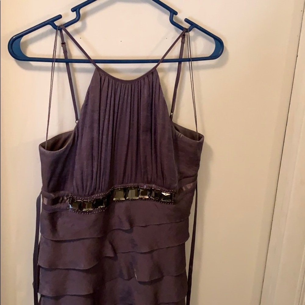 Grey cocktail dress